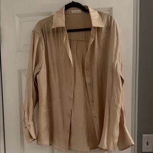 Shiny Beige Shirt